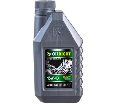 Моторное масло OILRIGHT Стандарт 15W40, 1 л 2374