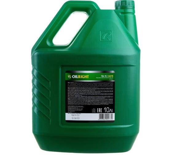 Трансмиссионное масло OILRIGHT ТЭП-15 ТМ-2-18 нигрол, 10 л 2552