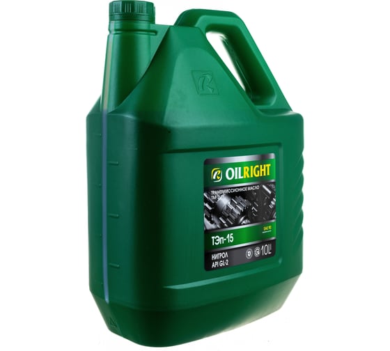 Трансмиссионное масло OILRIGHT ТЭП-15 ТМ-2-18 нигрол, 10 л 2552
