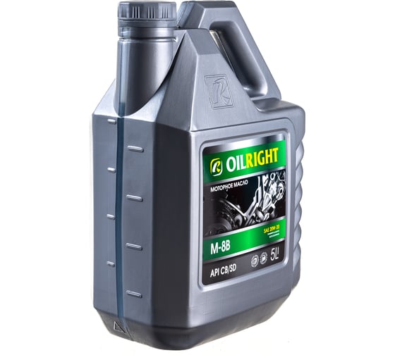 Моторное масло OILRIGHT М8В SAE 20W20, API CB/SD, 5 л 2484