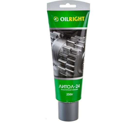 Пластичная смазка OILRIGHT Литол-24 250 г, в тубе 6010 1
