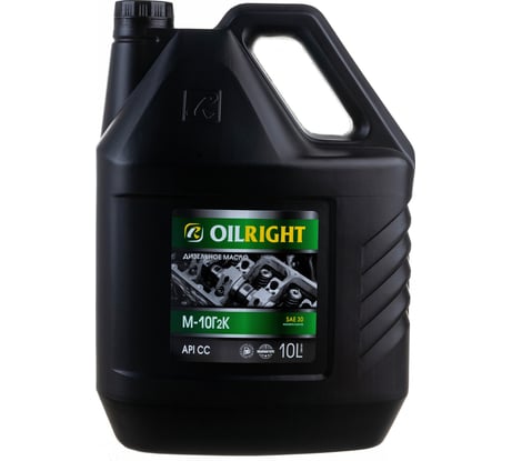 Моторное масло OILRIGHT М10Г2К 10 л 2501