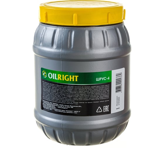 Пластичная смазка OILRIGHT Шрус 800 г 6063