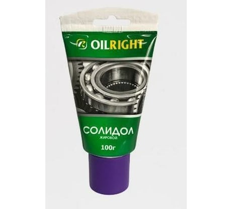 Жировой солидол OILRIGHT 100г, в тубе 6027т