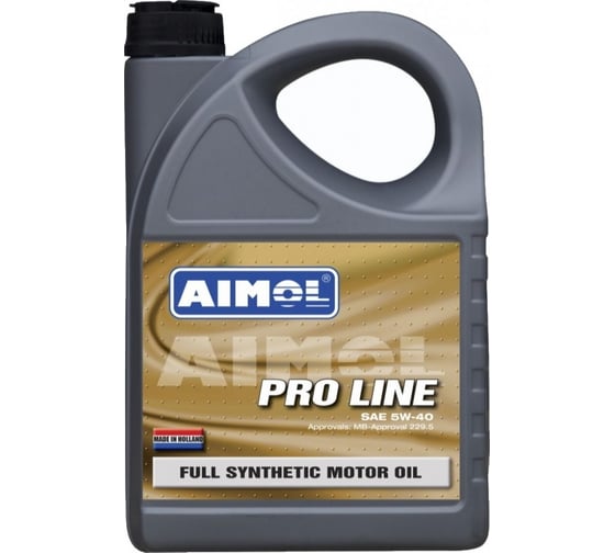 Моторное масло AIMOL Pro Line синтетическое, 5w-40, 4 л 8717662398896
