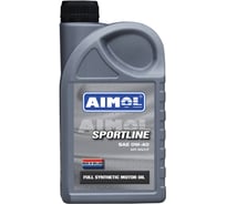 Моторное масло AIMOL Sportline синтетическое, 0w-40, 1 л 8717662392443