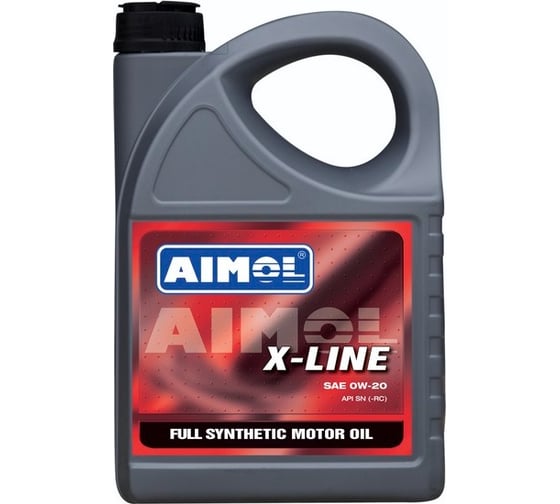 Моторное масло AIMOL X-Line синтетическое, 0w-20, 4 л 8717662396182