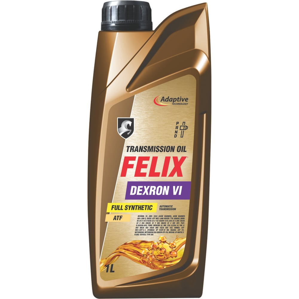 Масло трансмиссионное ATF DX VI (1л) (Felix)