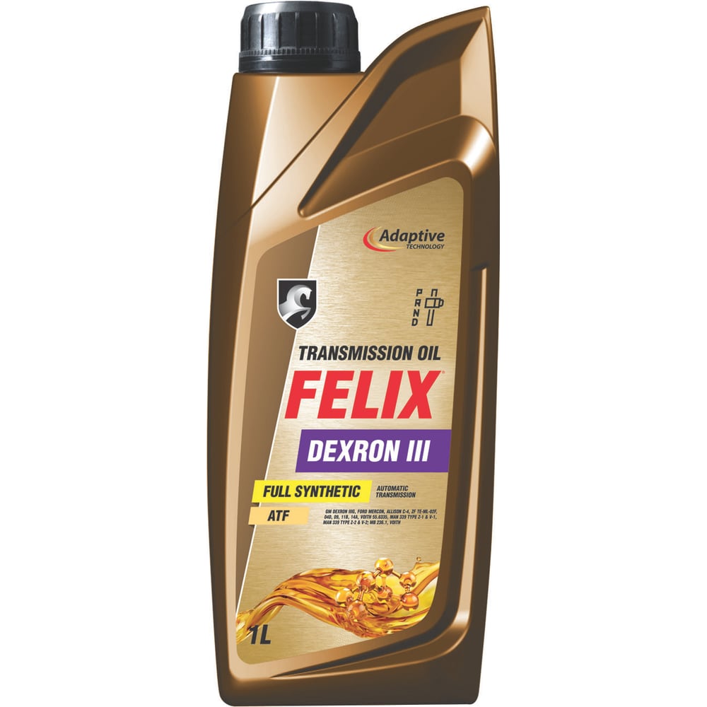 Масло трансмиссионное ATF DX III (1л) (Felix)