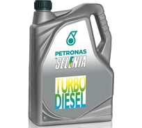 Моторное масло PETRONAS SELENIA TURBO DIESEL полусинтетическое, 10W40, 5 л 70566M12EU