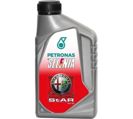 Моторное масло PETRONAS SELENIA STAR синтетическое, 5W40, 1 л 70159E18EU