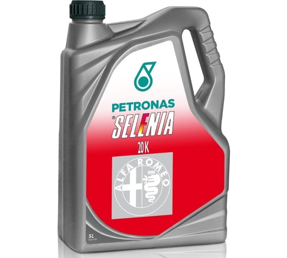Моторное масло PETRONAS SELENIA 20K ALFA ROMEO полусинтетическое, 10W40, 5 л 70562M12EU