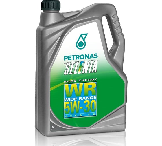 Моторное масло PETRONAS SELENIA WR P. E. синтетическое, 5W30, 5 л 70205M12EU 1