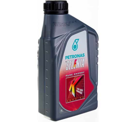 Моторное масло PETRONAS SELENIA К P. E. синтетическое, 5W40, 1 л 70026E18EU