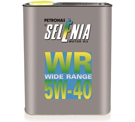 Моторное масло PETRONAS SELENIA WR синтетическое, 5W40, 2 л 70157GC5EU