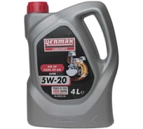Масло моторное синтетическое YENMAK 5W20 ILSAC GF-6A | API SP | ACEA A3/B4 4L 28-05W 20-104 28-05W20-104