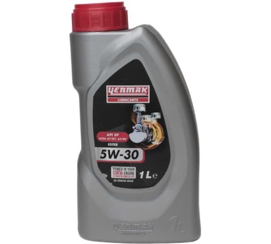 Масло моторное синтетическое YENMAK 5W30 Ford WSS-M2C913 | API SP | ACEA A7/B7, A5/B5 1L 28-05W30-101A5 1