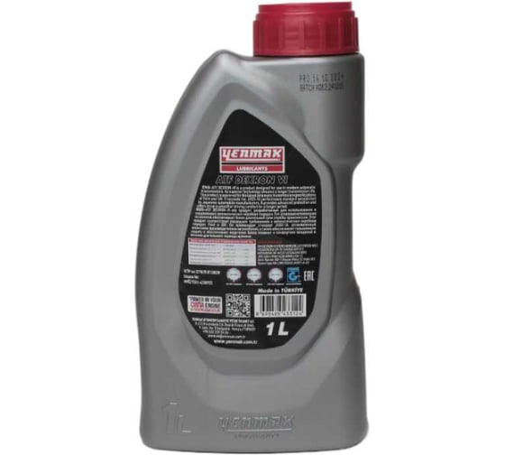 Масло трансмисионное синтетическое Yenmak ATF DEXRON VI JWS 3309 1L 29-ATFDEX6-101