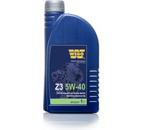 Моторное масло WEGO Z3 синтетическое, 5W-40, SL/CF, 1 л 4627089062680