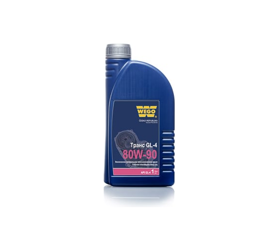 Трансмиссионное масло WEGO Trans GL-4, 80W-90, 1 л 4627089062468 1