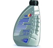 Моторное масло Q8 Q8Oils синтетическое, Formula Special G Long Life 5W-30, 1л, 101106401751 18327457