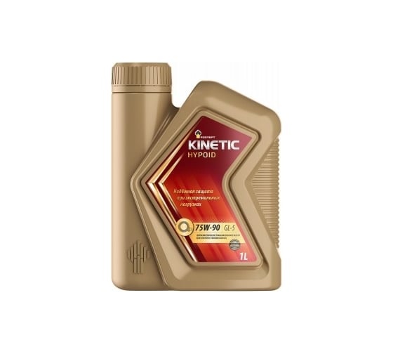 Трансмиссионное масло РОСНЕФТЬ Kinetic Hypoid 75W-90 GL-5 п-синт. кан. 1 л 40816132 1