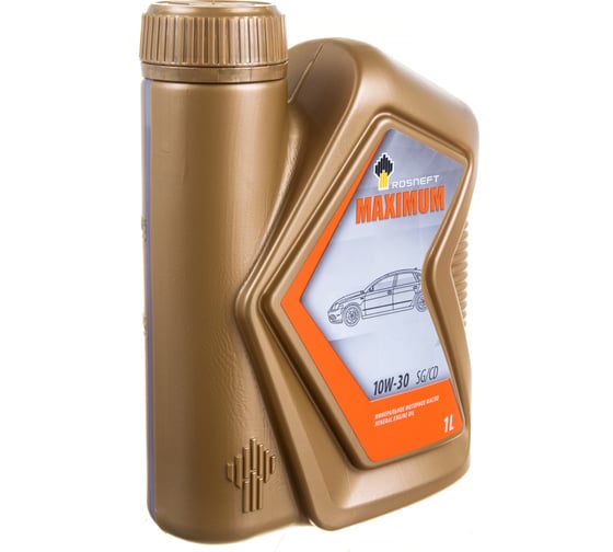 Моторное масло РОСНЕФТЬ Maximum 10W-30 SG-CD минер. кан. 1 л 40814232