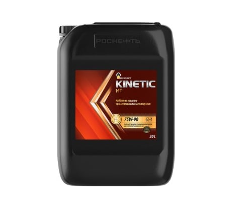 Трансмиссионное масло РОСНЕФТЬ Kinetic MT 75W-90 GL-4 п-синт. кан. 20 л 8717