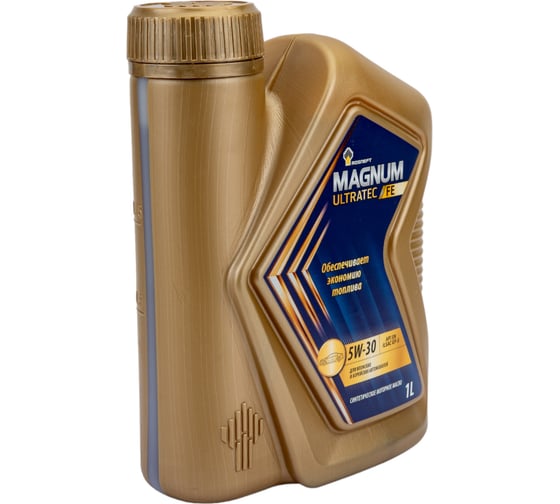 Моторное масло РОСНЕФТЬ Magnum Ultratec FE 5W-30 SN-CF синт. кан. 1 л 40816332