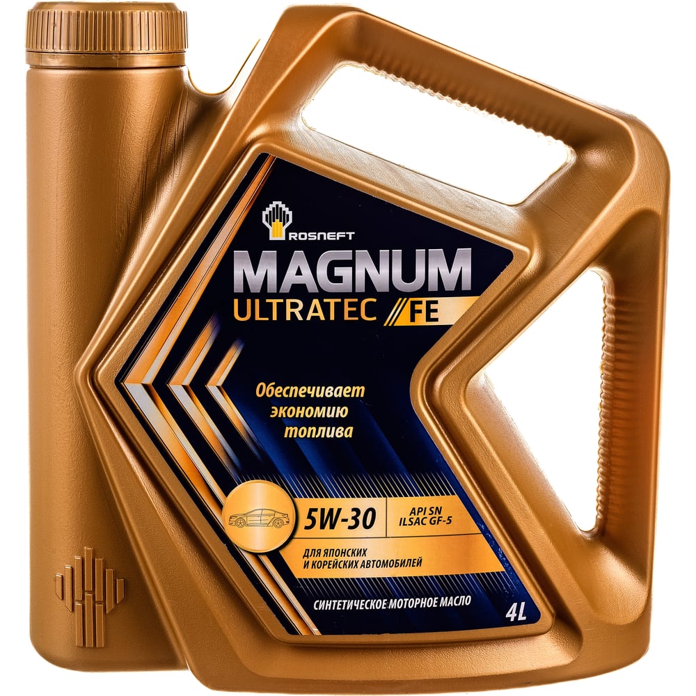 Моторное масло Роснефть Magnum Ultratec FE 5W-30, 4 л