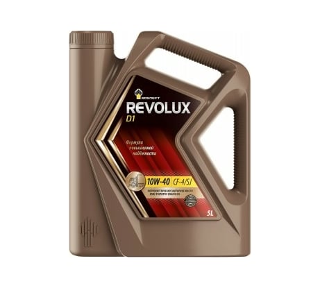 Моторное масло РОСНЕФТЬ Revolux D1 10W-40 CF-4-SJ п-синт. кан. 5 л 40620450