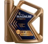 Моторное масло РОСНЕФТЬ Magnum Ultratec 5W-40 SN-CF синт. кан. 4 л 40815442 17941843