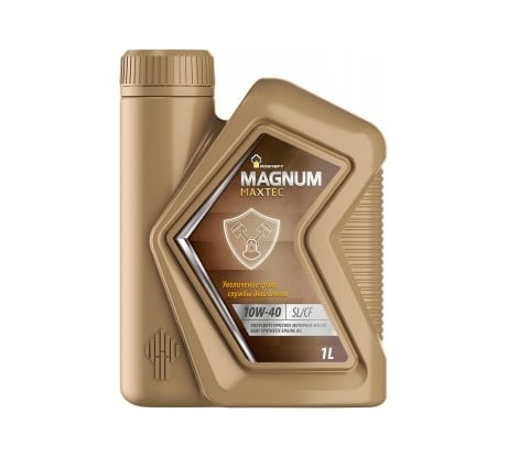 Моторное масло РОСНЕФТЬ Magnum Maxtec 10W-40 SL-CF п-синт. кан. 1 л 40814732