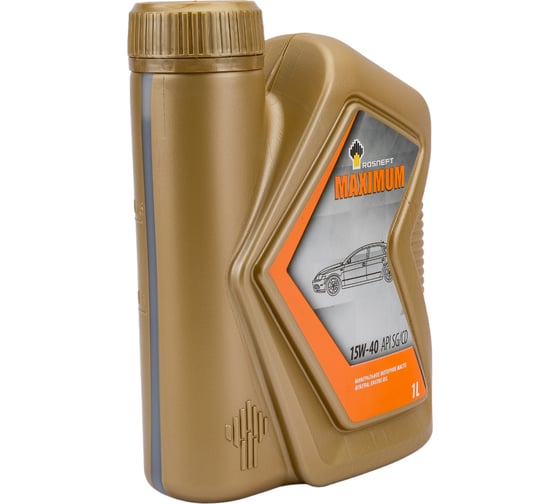 Моторное масло РОСНЕФТЬ Maximum 15W-40 SG-CD минер. кан. 1 л 40814432