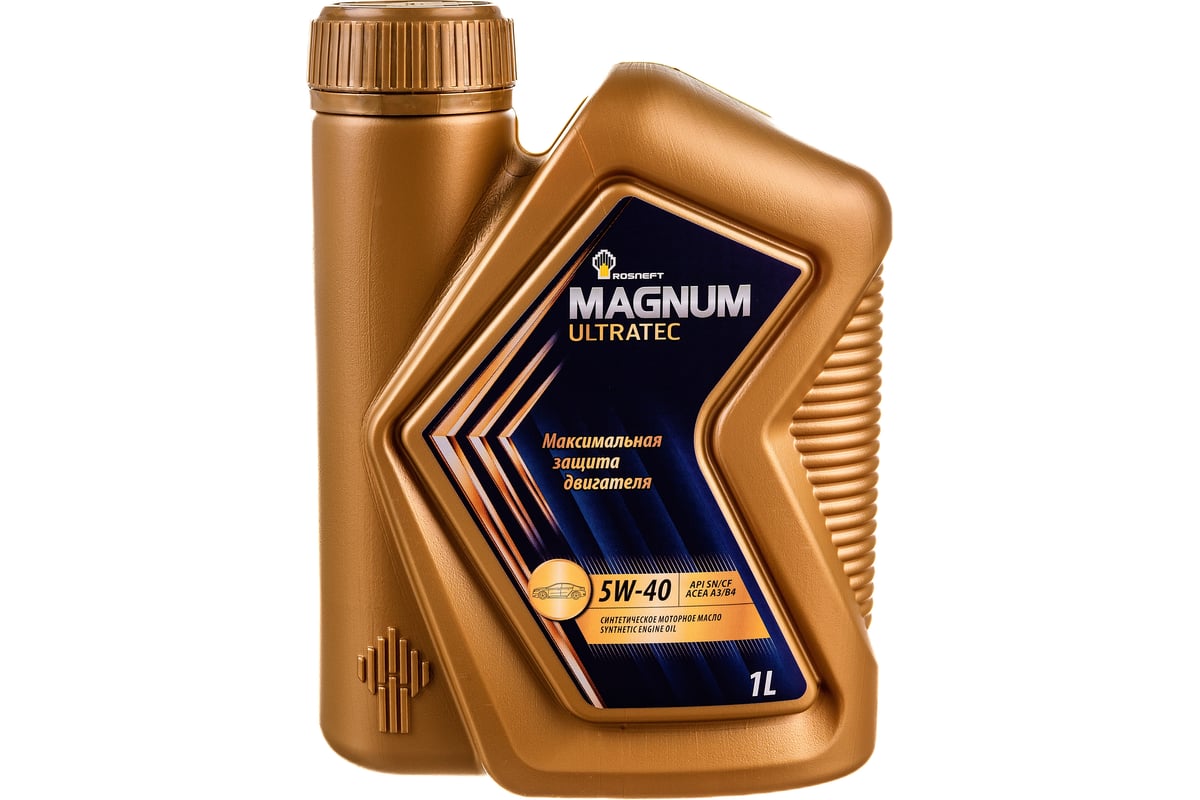 Моторное масло РОСНЕФТЬ Magnum Ultratec 5W-40 SN-CF синт. кан. 1 л 40815432