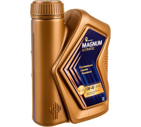 Моторное масло РОСНЕФТЬ Magnum Ultratec 5W-40 SN-CF синт. кан. 1 л 40815432