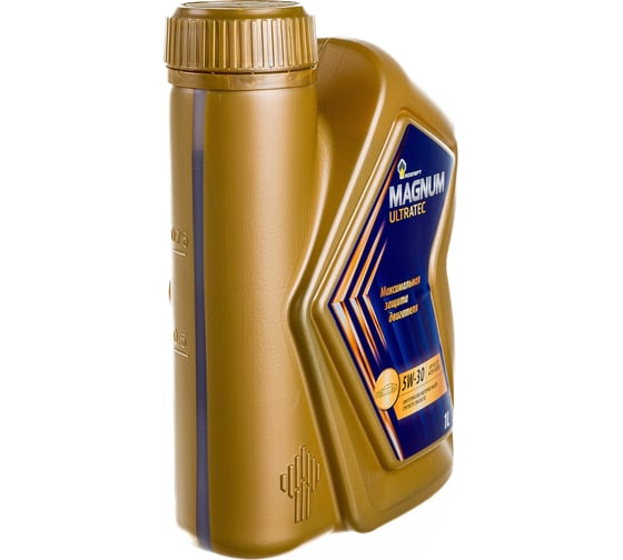 Моторное масло РОСНЕФТЬ Magnum Ultratec 5W-30 SL-CF синт. кан. 1 л 40815332