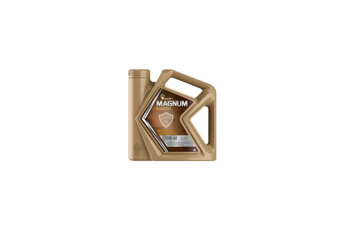 Полусинтетическое моторное масло Роснефть Magnum Maxtec 10W-40 SL-CF ...