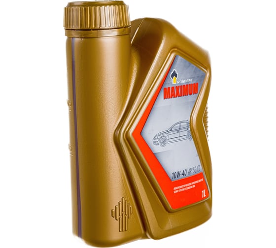Моторное масло РОСНЕФТЬ Maximum 10W-40 SG-CD п-синт. кан. 1 л 40814332