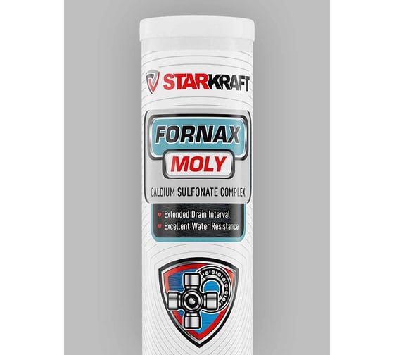 Универсальная водостойкая смазка STARKRAFT FORNAX Moly Т каплепадения 290С FM2913037 1