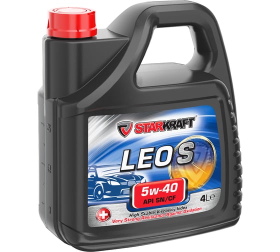 Универсальное синтетическое моторное масло STARKRAFT Leo 5w-40 S LS0704004