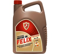 Моторное масло FELIX 5W-40, SL/CF, полусинтетика, 4 л 430900003