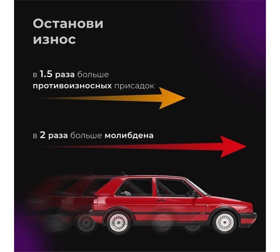 Моторное синтетическое масло ВМПАВТО Resurs 5w40 (A3/B4; SL/CF), канистра 4л 9292