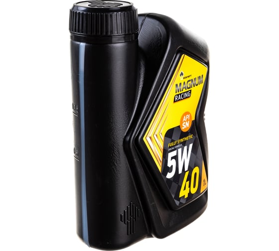 Моторное масло РОСНЕФТЬ Magnum Racing 5W-40 (РНПК) SN/A3/B4 синт. кан. 1 л 40801632
