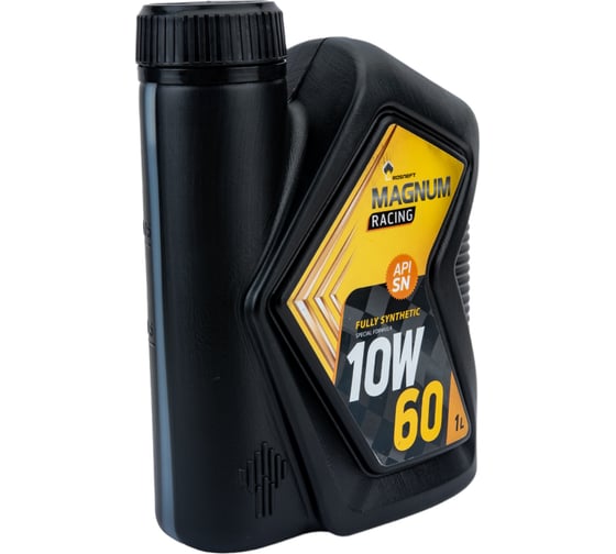 Моторное масло РОСНЕФТЬ Magnum Racing 10W-60 (РНПК) SN/A3/B4 синт. кан. 1 л 40801732