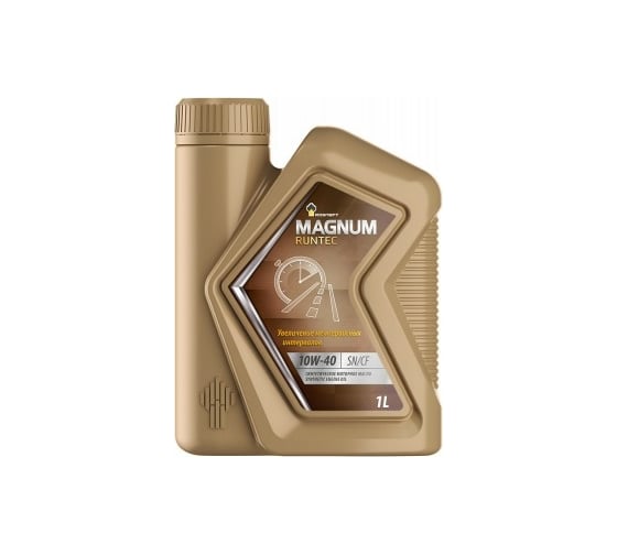 Моторное масло РОСНЕФТЬ Magnum Runtec 10W-40 SN-CF синт. кан. 1 л 40810232