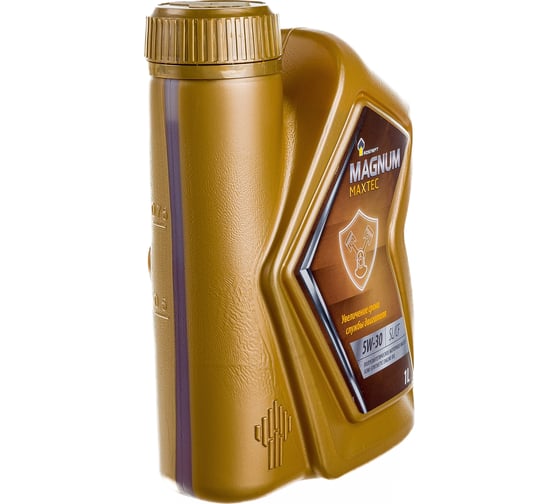 Полусинтетическое моторное масло Роснефть Magnum Maxtec 5W-30 SL-CF канистра 1 л 40814832