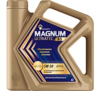Моторное масло РОСНЕФТЬ Magnum Ultratec A5 5W-30 SL-CF синт. кан. 4 40816542