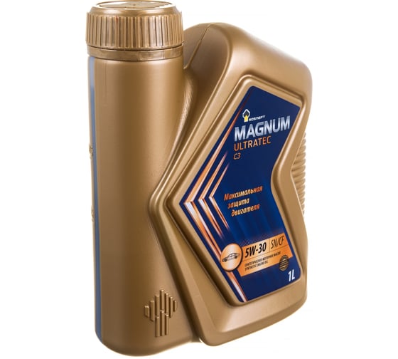 Моторное масло РОСНЕФТЬ Magnum Ultratec C3 5W-30 SN-CF синт. кан. 1 л 40814132