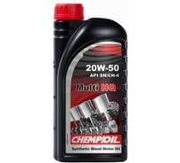 Минеральное моторное масло CHEMPIOIL MULTI HQ 20W50 1 л S1225
